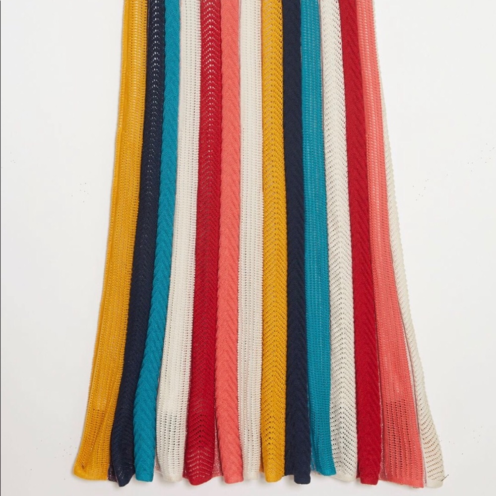 Anthropologie Farm Rio Stripe Maxi Skirt LP 12-14P - Picture 3 of 8
